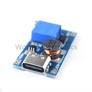 DC-DC ayarlanabilir voltaj regülatör modülü giriş 2-24V litre 5/9/12/28V 2577 MT3608 2A litre c tipi portlu basınç plakası - Product Image 3