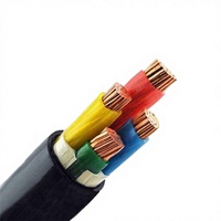 Cable de Alimentación Blindado Multiconductor VV22 1.8/3kV de 5 Núcleos para Edificios de Gran Altura y Proyectos de Infraestructura