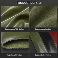 Tissu en TPU personnalisé, imperméable, respirant, à mémoire de forme, fabrication OEM/ODM, couleur et matériau personnalisables pour vêtements de protection d'extérieur