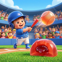 OEM Groothandel 3D Honkbalvormige Gummy Candy Sportthema Jelly Snoepjes Gevuld met Jam Zachte Snoepjes voor Honkbalwedstrijd Feest Cadeau HALAL