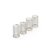 Ressort de compression en acier inoxydable 1 mm pour parapluie, spirale avec revêtement en zinc, utilisation automobile