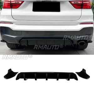 สำหรับ BMW X4 F26 M Sport 2014-2018 ชุดแต่งกันชนหลัง ลิปสปลิตเตอร์ ดิฟฟิวเซอร์ ชุดแต่งตัวถังรถยนต์ ฝาครอบป้องกันกันชน อุปกรณ์ตกแต่งรถยนต์ - Product Image 2