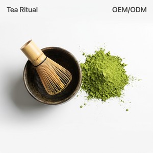 Poudre de thé vert Matcha biologique de qualité cérémonielle certifiée USDA, pure, moulue à la pierre, qualité japonaise, marque privée, vente en gros 7A - Product Image 3