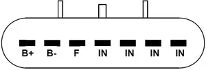 Bobine, Gc4655, 19005358, GN10234-12B1; Gm: 55561655, 96476983, 25186687; Opel: 1208086; Vdo: 5wk9397 13k11; Putten: C1646