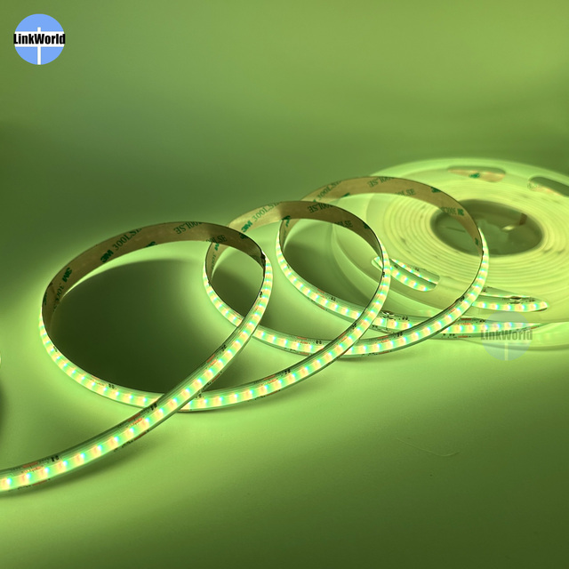 High Lumen 24V RGBCCT COB Led Strip 840Chips 6Pins 12mm RGB+C+W RGBW RGBWW RGBCW 5m 10m Flexible Smart COB LED Strip Light