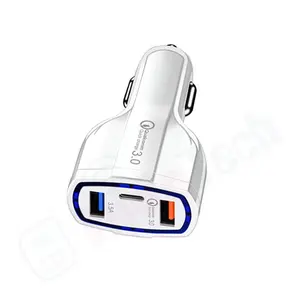 Adapter USB C pd port 45w 3 in 1 car charger