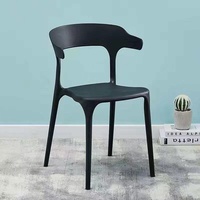 Modern açık bahçe Plastico Sillas renkli istiflenebilir PP plastik restoran Cafe yemek sandalyeleri