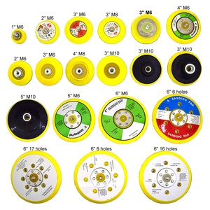 Plaque de support pour ponceuse de voiture, 5 ", avec boucle crochets, polisseuse sous vide, s'adapte également pour meuleuse électrique - Product Image 6