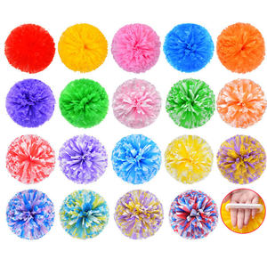 <span class=keywords><strong>Promo</strong></span>-pompones metálicos para fiesta, diferentes colores, PE, animadoras, OEM, estilo personalizado, ASA, Material de peso, origen - Product Image 5