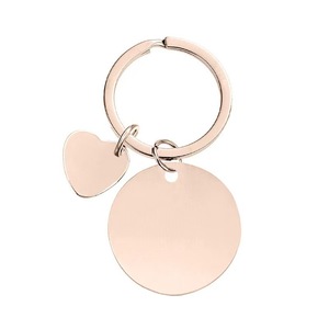 Wholesale Custom Blank DIY Logo Gold Color Stainless Steel <b>Dog</b> <b>Tag</b> <b>ID</b> Pet <b>Tag</b> Shape Keychain Fashion Lightweight for Anti-Lost - Product Image 3