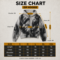 Hoodie zippé boxy personnalisé à coupe courte, fermeture éclair bidirectionnelle, imprimé abstrait intégral, rivets et clous, style streetwear sombre, OEM ODM Marque Privée