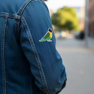 Ilan Parche Motivo Uccello 7.8x6.1cm Termoadesivo Per Abbigliamento - Product Image 3