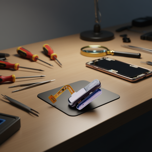 Lector de Huellas Dactilares Flex Purple para Samsung Galaxy Z Flip 4 F721, Pieza de Reparación Electrónica - Product Image 3