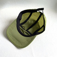 Casquette de baseball personnalisée avec logo imprimé, 5 panneaux, en nylon, imperméable, respirante, séchage rapide, pour sports de plein air et randonnée