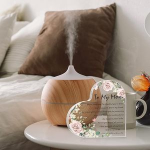 Holiday memorial ORNAMENT đứng cho món quà giáng sinh tim bướm hình Acrylic trang trí mảng bám - Product Image 4