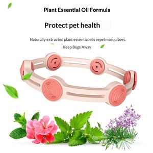 Collier <span class=keywords><strong>anti</strong></span>-moustiques de luxe réglable pour chien avec répulsif naturel pour une utilisation quotidienne en extérieur - Product Image 4