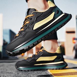 Zapatillas deportivas casuales, cómodas y transpirables, con suela de goma antideslizante, zapatillas blancas para hombre, calzado moderno - Product Image 5