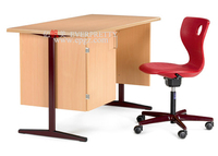 Meubles scolaires en MDF/contreplaqué, bureau et chaise pour enseignant, bureau d'ordinateur de bureau, bureau en bois pour salle de classe