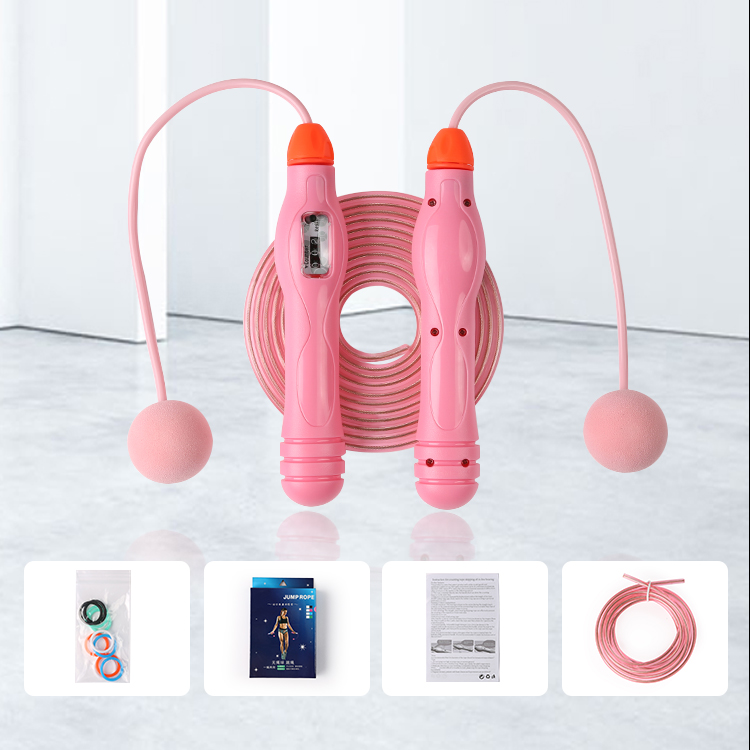 Спортивная Скакалка для мужчин и женщин 3 м, скакалка из ПВХ, Скакалка со счетчиком