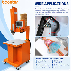 Machine à relier les cartes en corde de papier semi-automatique électrique 220V pour applications d'emballage durable - Product Image 2