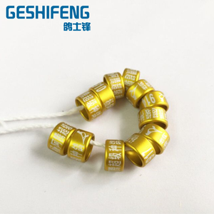 Factory Hot Koop Producten Aluminium Kip <span class=keywords><strong>Ring</strong></span> Duif Aluminium Gedrukt Ringen Chiceken Goedkope <span class=keywords><strong>Ring</strong></span> Voor Verkoop - Product Image 5