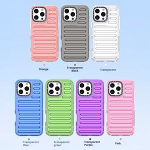 Funda de teléfono móvil anticaída cápsula transparente para iPhone 16 15 14 13 - Product Image 5