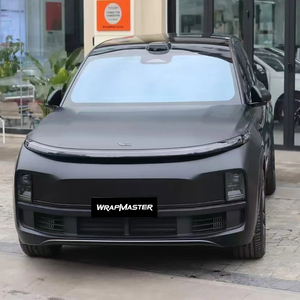 WRAPMASTER 1,52*15M TPU autocuración Anti arañazos a prueba de rayos UV película de protección de pintura negra supermate Color de carrocería de coche de lujo - Product Image 3