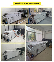 Impresora DTF de 4 Cabezales, Máquina de Impresión Automática para Camisetas, Impresora DTF para Ropa I3200, Máquina de Impresión de Telas
