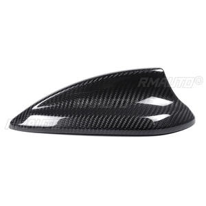 Cubierta Decorativa de Antena de Techo de Coche con Diseño de Aleta de Tiburón en Fibra de Carbono Real para BMW F20 F22 F23 F30 F31 F32 F34 F35 F80 11-16 - Product Image 4