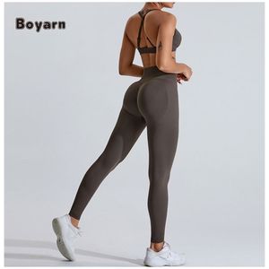 Adjustable Shoulder Strap Bra Three Quarter Seamless 2 Piece Sportswear Women Sports Set Fitness Yoga Workout Gym <b>Slim</b> Fit Suits - Product Image 5