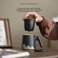 Tasse en céramique moderne personnalisée avec logo, forme sur mesure, émaillée colorée, résistante au lave-vaisselle, cadeau promotionnel