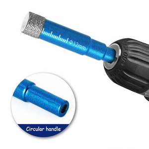 Dry <b>Drill</b> <b>Bit</b> Vacuum Brazed Hole Saw Cutter for Marble Ceramic <b>Tile</b> My-1 My-1 Dry <b>Drill</b> <b>Bit</b> <b>Set</b> - Product Image 3