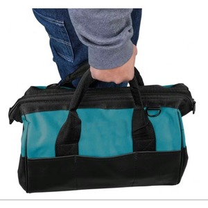 Échantillon gratuit : Sac à outils robuste de 14 pouces avec large ouverture et bandoulière réglable pour le rangement et l'organisation des outils - Product Image 3