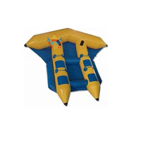 Bateau banane gonflable de qualité commerciale, design « Flying Fish », pour 4 personnes, idéal pour des moments aquatiques excitants