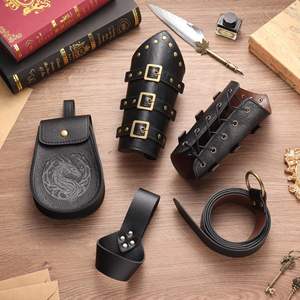 อุปกรณ์ประกอบฉากคอสเพลย์ ชุดนักรบยุคกลาง ประดับเพชร สไตล์วินเทจยุโรป ขายดีในอีเบย์ สำหรับการแสดงบนเวที - Product Image 2