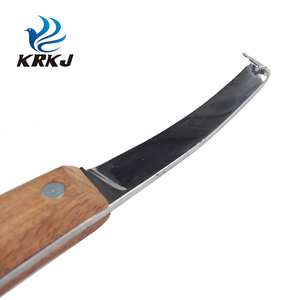 CETTIA Veterinaria mano derecha e izquierda doble borde caballo pezuña cuchillo herramientas de recorte tijeras - Product Image 6