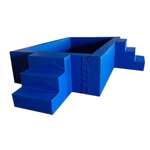 Soft Square Stainless Steel Fence Piscina Kids Game Balls Early Education Entretenimento Acessório para Pais Crianças Paraíso - Product Image 5