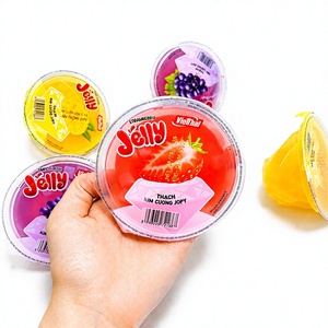 OEM ODM Crystal Diamond Fruit <b>Jelly</b> Bowl Chewy Crunchy Fruit <b>Jelly</b> Dessert Factory Wholesale Looking for Distributors - Product Image 1