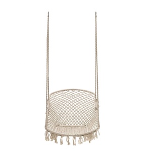 เปลญวนแขวนแบบ macrame ในร่มทำมือผ้าตกแต่งผนังบ้านสำหรับเด็กเล็กขนาดใหญ่ - Product Image 2