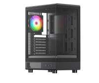 Nouvelle mode noir/blanc couleur boîtier en verre trempé ATX/M-ATX/ITX HD USB 3.0 étuis d'ordinateur