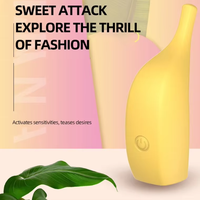 Bananenvibrator Fruitvormige Clitoris Massager G-spot Stimulator Siliconen Waterdicht Magnetisch Opladen Stil Volwassenen Seks Speelgoed Vrouwen