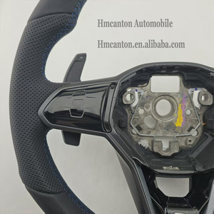 Volante de Cuero Popular para Volkswagen Golf, Polo, Passat, Modificación de Volante, Volante Universal - Product Image 4