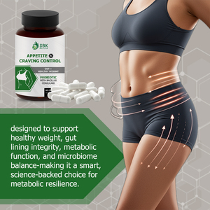 Hot Selling Gut Health Support Capsules with Vitamin D Appetite Craving Control Capsules Weight Loss Products Boost Metabolic - Product Image 6