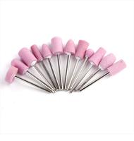 12 Embouts de Perceuse à Ongles en Quartz pour Manucure et Pédicure, Têtes de Remplacement pour Ponceuse Électrique, Accessoires de Manucure, Fraise de Ponçage NAD040
