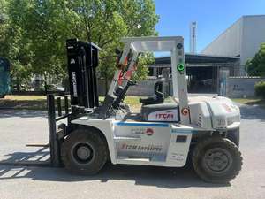 Montacargas de 7 Toneladas en Venta, Diésel, Mástil de Dos Etapas, Altura de Elevación de 3 m, Motor TCM FD70 Original de Japón Usado, Entrega Rápida - Product Image 6