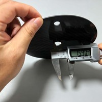 Cache-roue universel en fibre de carbone 3K pour karting, protection anti-poussière de moyeu de roue interne de 6 pouces