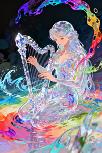 Weiliang thẻ của xã hội đầy đủ loạt 'giấc mơ giữa đêm' A5 giấy màu acrylic 40 gói/hộp; Anime người đẹp bảng nhựa - Product Image 4