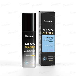 Loción Facial Refrescante e Hidratante Glacier para Hombre 80g, Crema Facial de Marca Privada para Hombre - Product Image 1