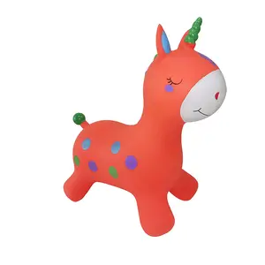 Hopping Horse Bouncy Horse Hopper Inflatable Jumping Animals for Toddlers 1-3 Years Old Kids