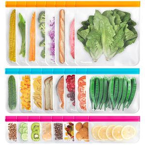 Juego de Recipientes para Almacenamiento de Alimentos HANSUN Personalizado, Libre de BPA, Hermético, Impermeable, Reutilizable, Bolsa de Silicona para Sándwiches - Product Image 2